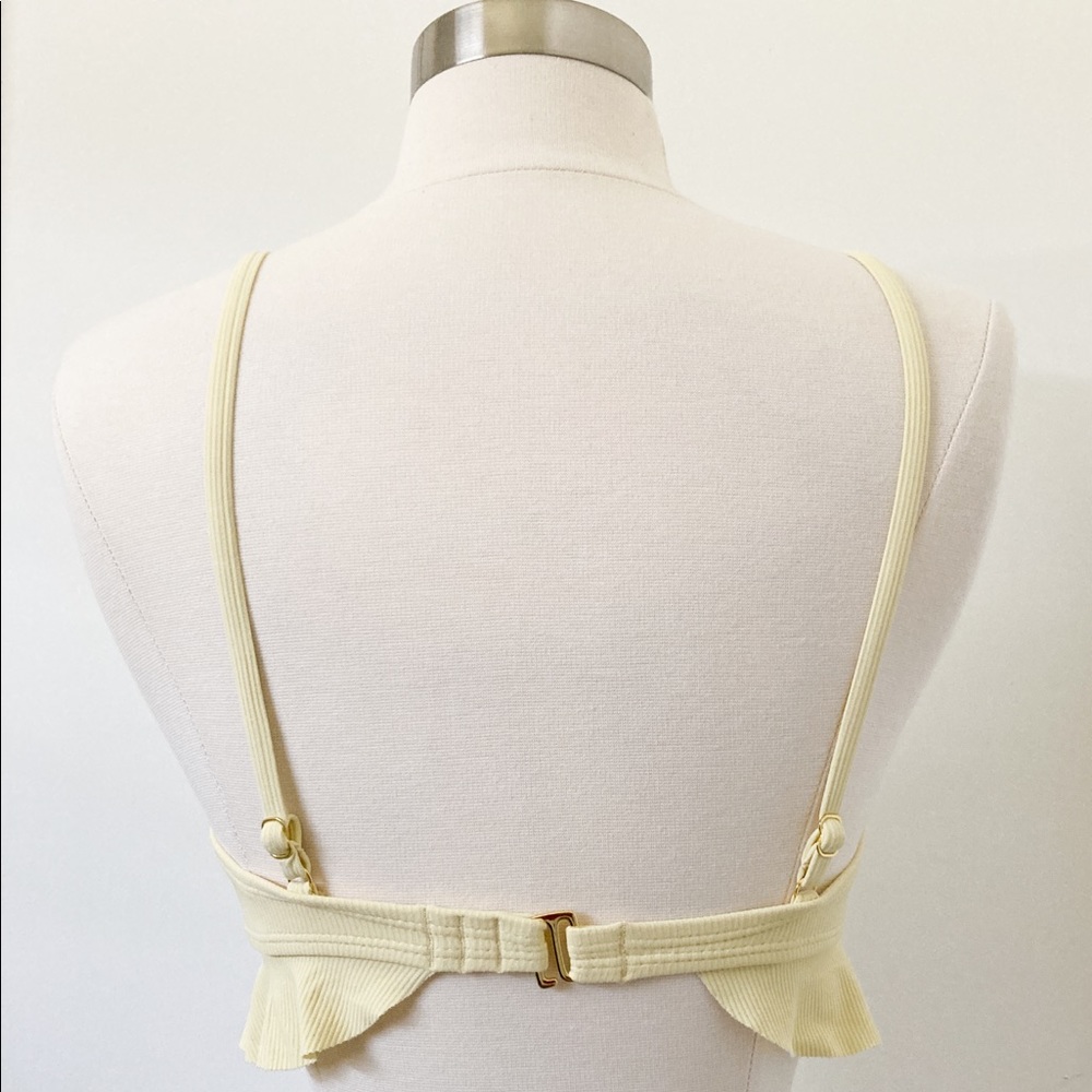 Yellow Ruffled Swimsuit - Picture 3 of 3